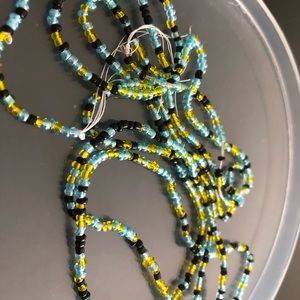 Waist beads, anklets and bracelets